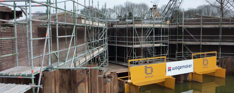 Monumental sluice restored