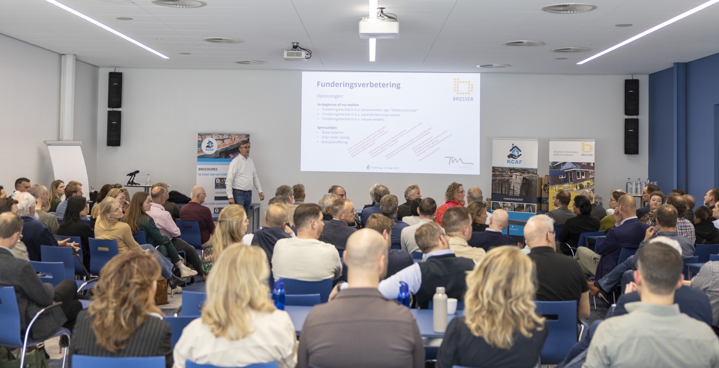 Samen sterker in funderingsaanpak: inspirerende dag op het KCAF-congres